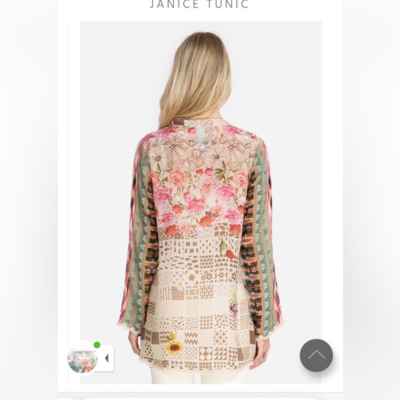 Johnny Was Janice Tunic top - Picture 8 of 8